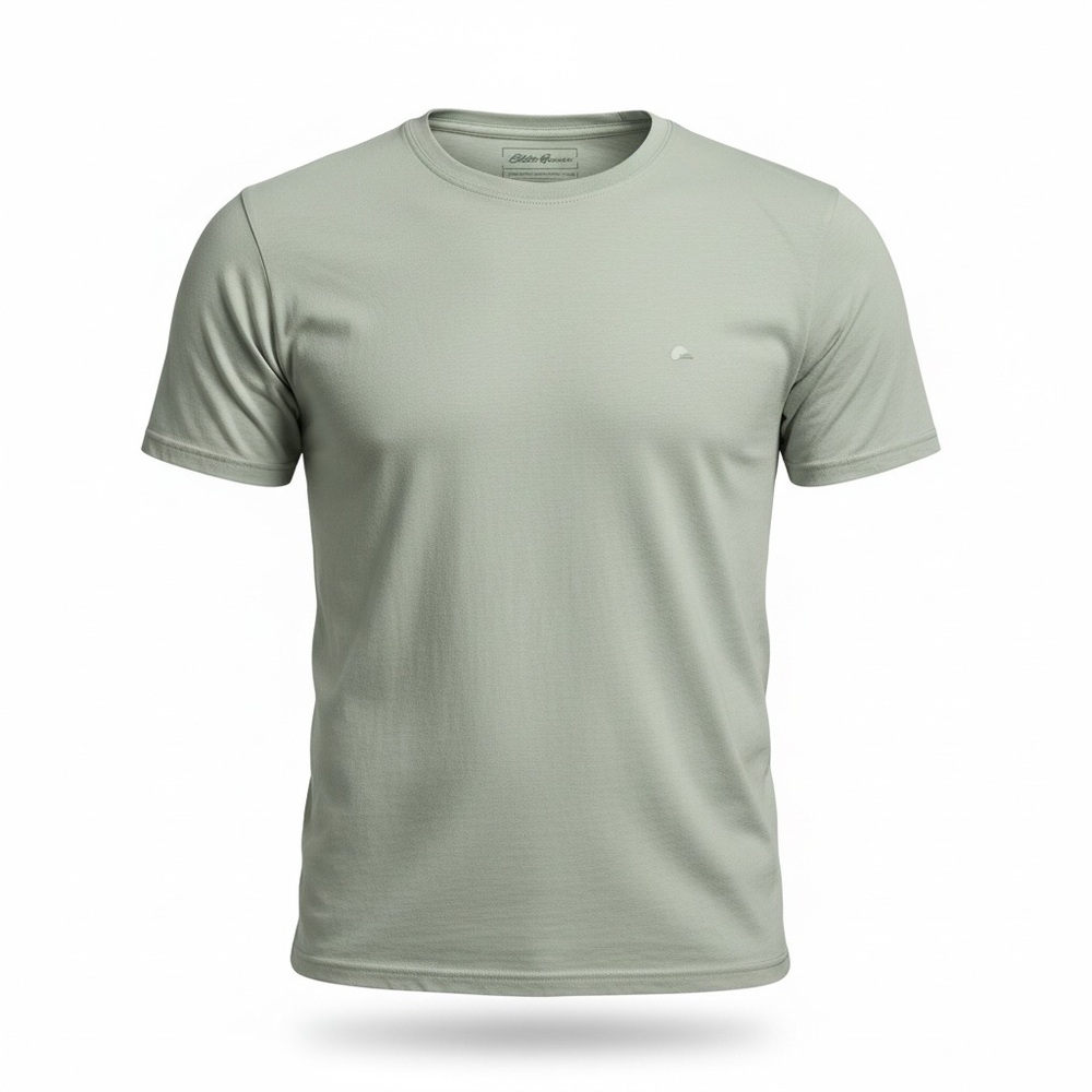 Men's Eddie Bauer Legend Wash Fennel Crewneck T-Shirt Size Large